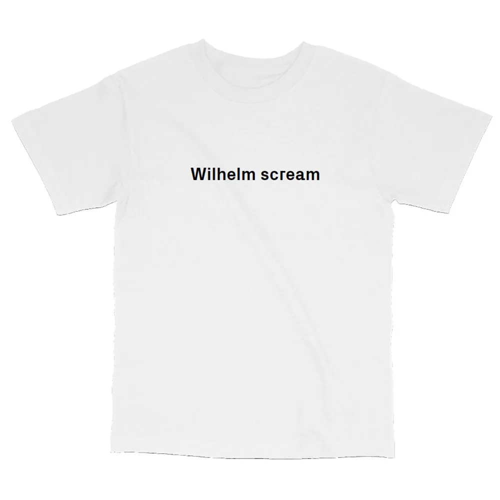 ACMI: Wilhelm Scream Tee