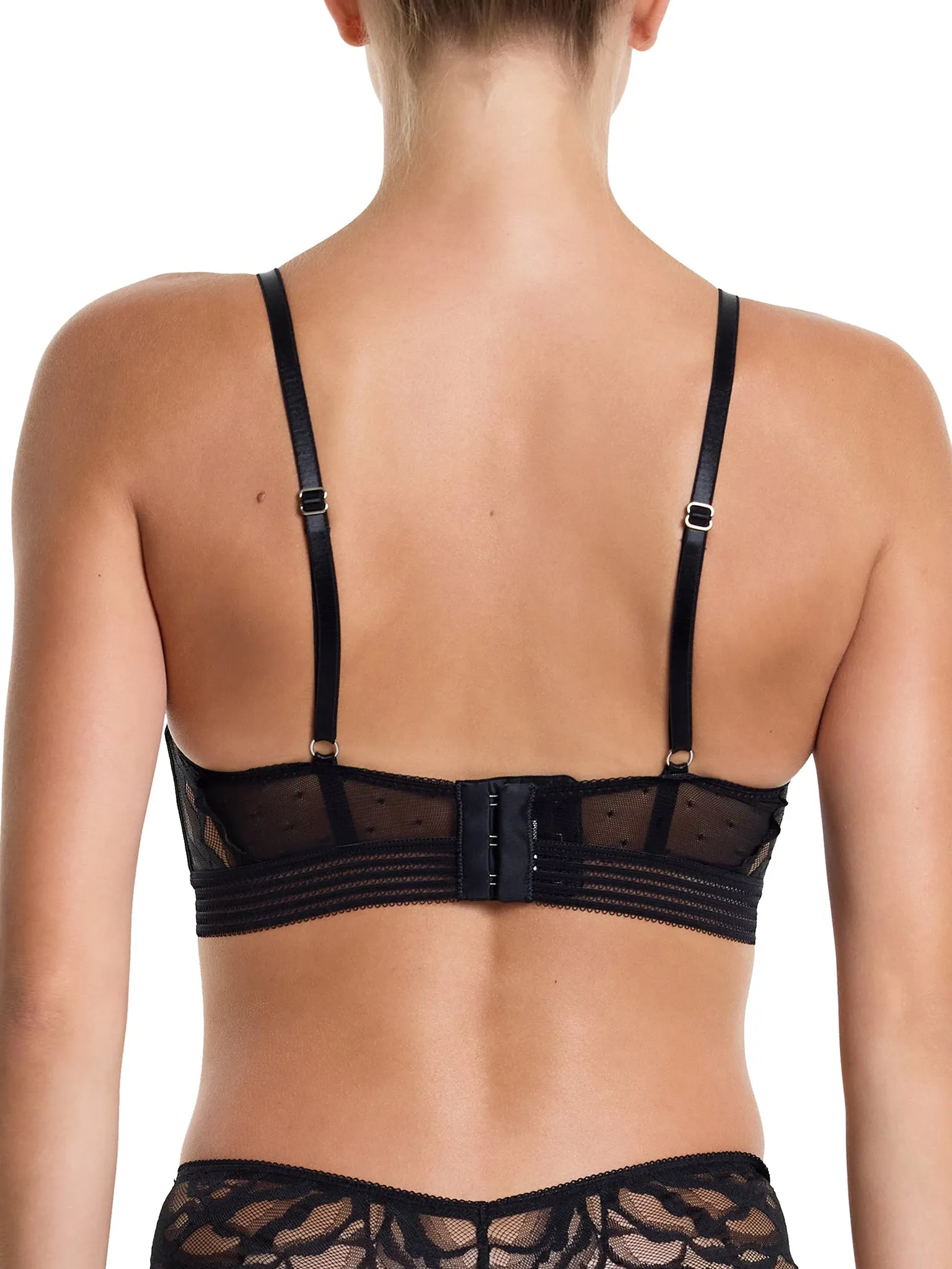 &oh™ Glamorous Grunge Longline Underwire Bra Black Sale