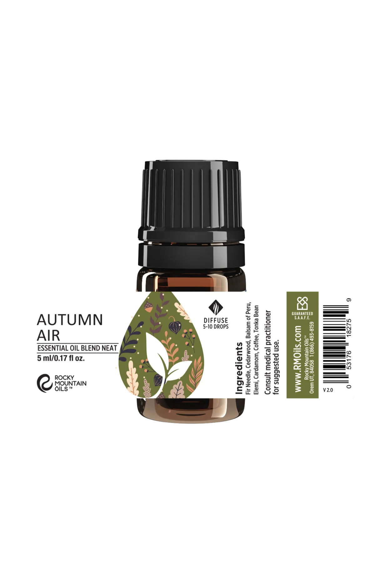 Autumn Air Essential Oil Blend - 5ml