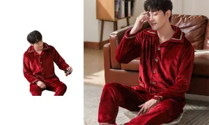 Autumn & Winter Men's Pajamas