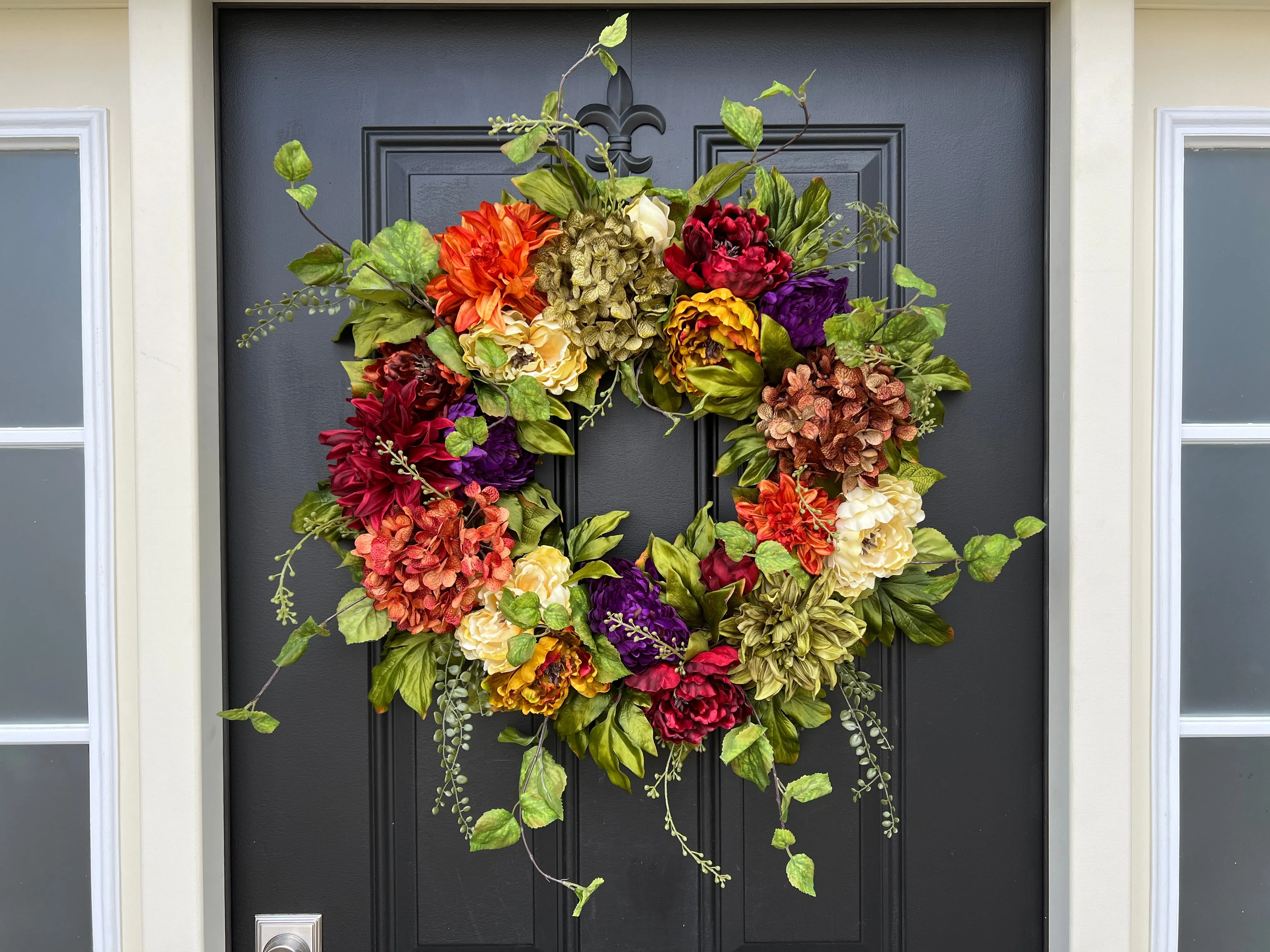 Autumnal Sunset Wreath