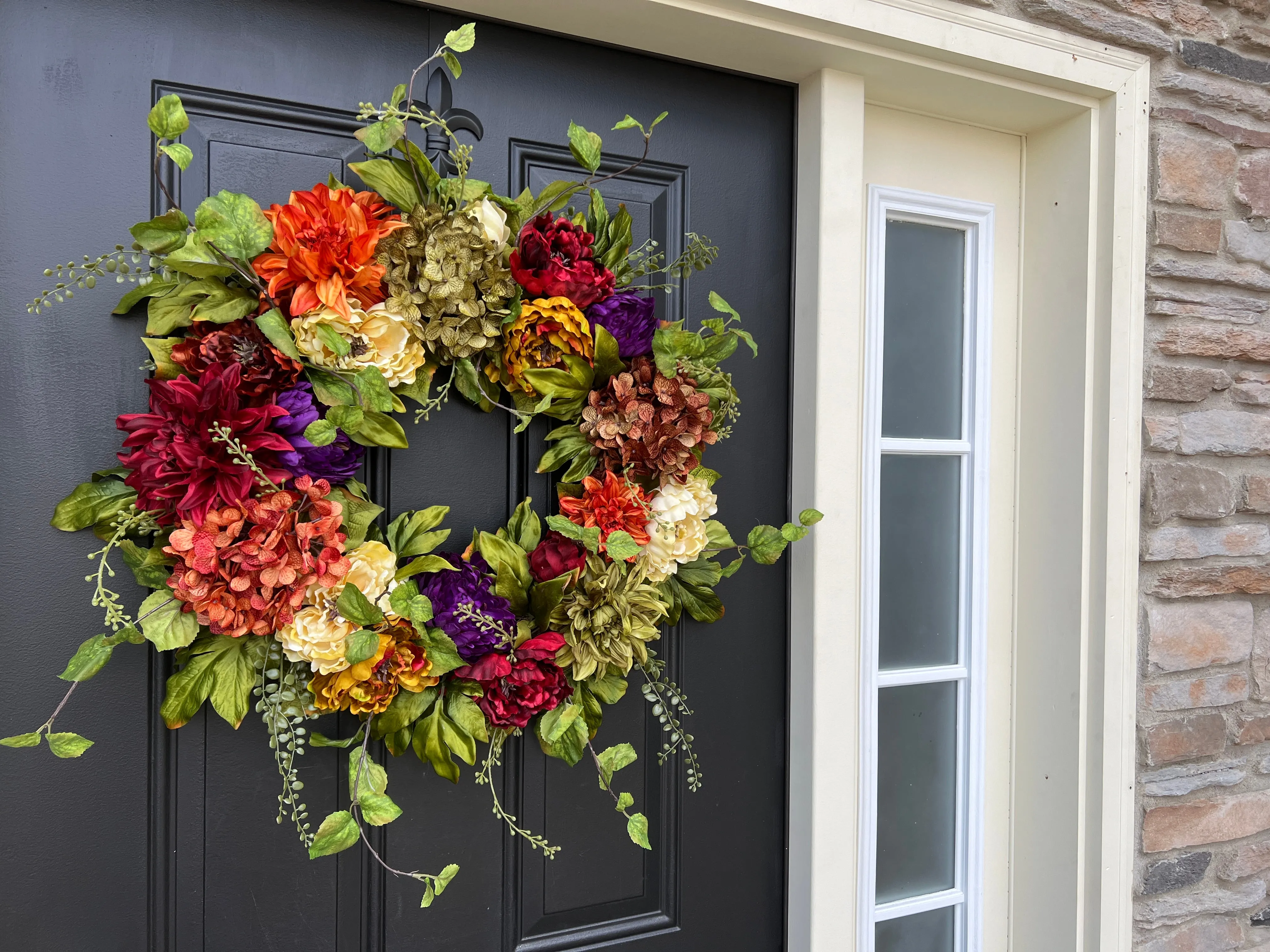 Autumnal Sunset Wreath