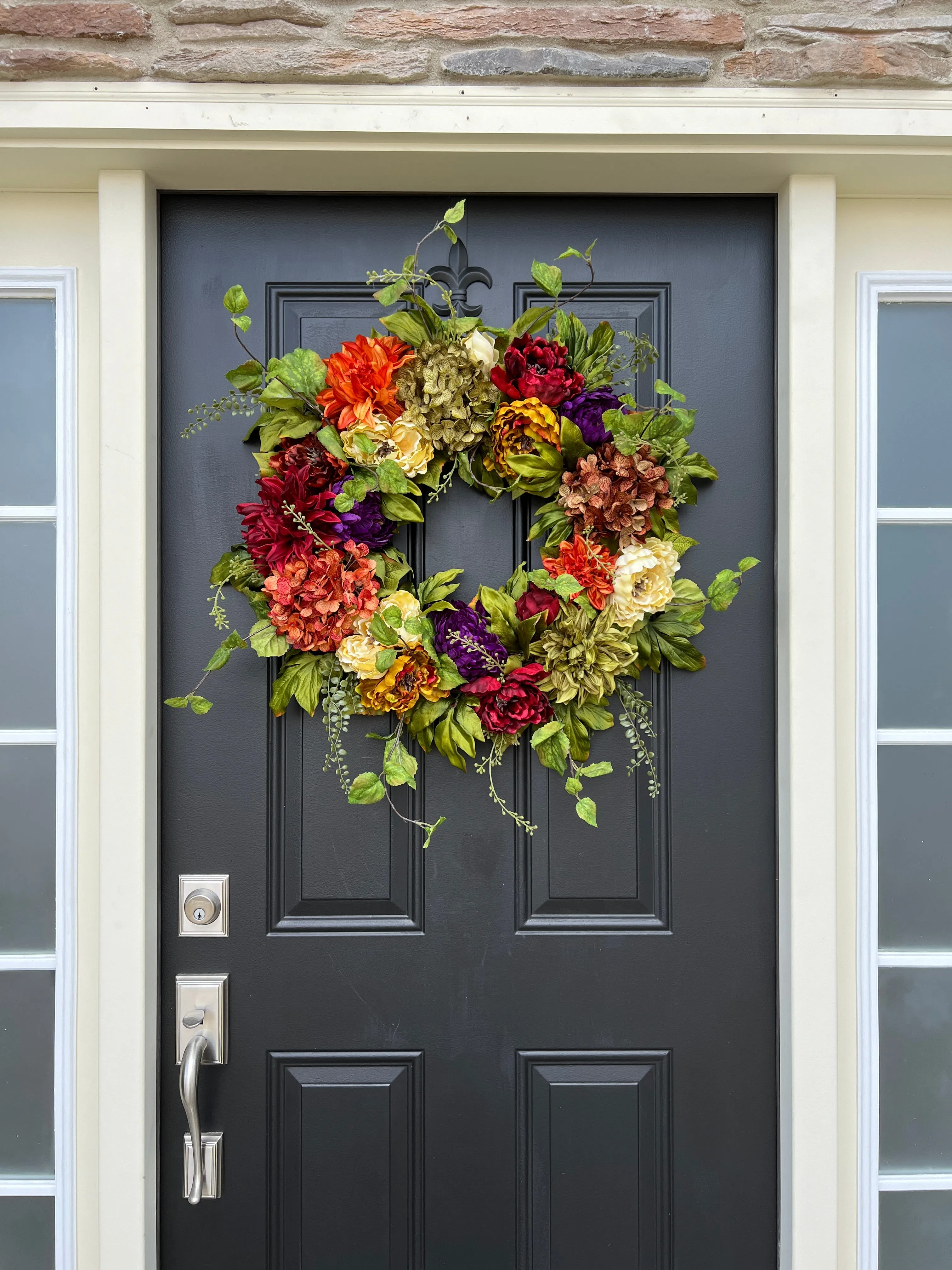 Autumnal Sunset Wreath