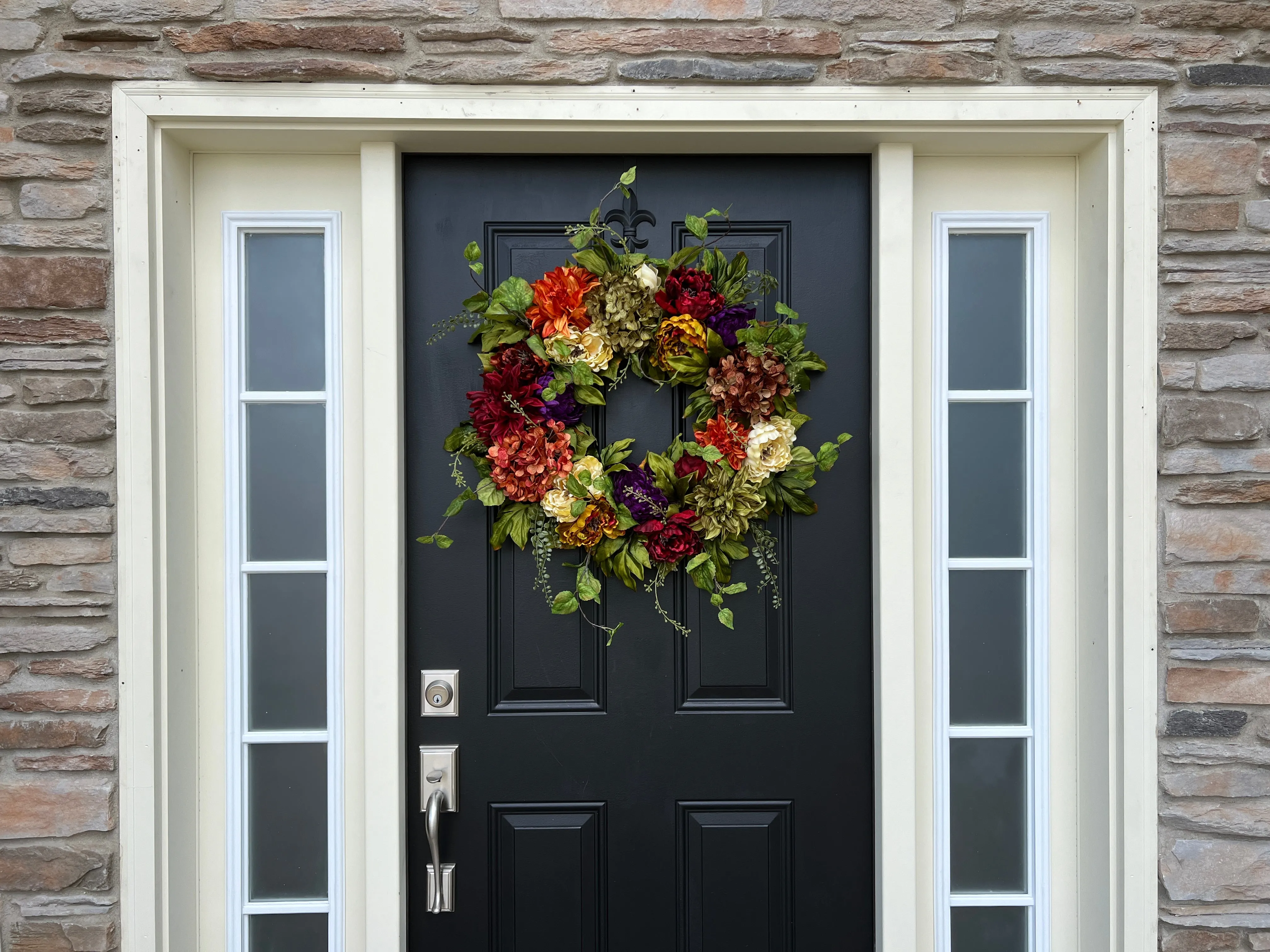 Autumnal Sunset Wreath