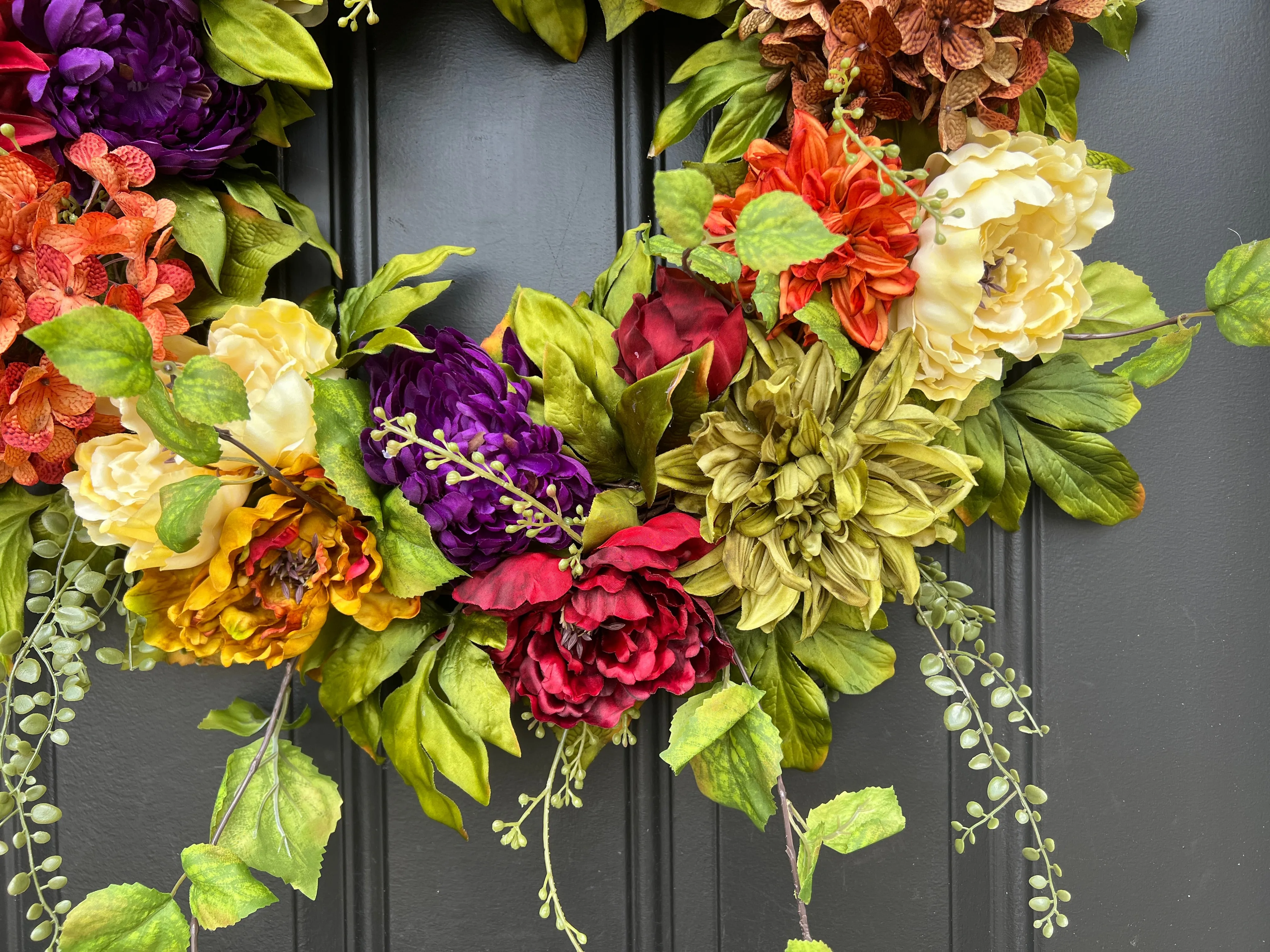 Autumnal Sunset Wreath