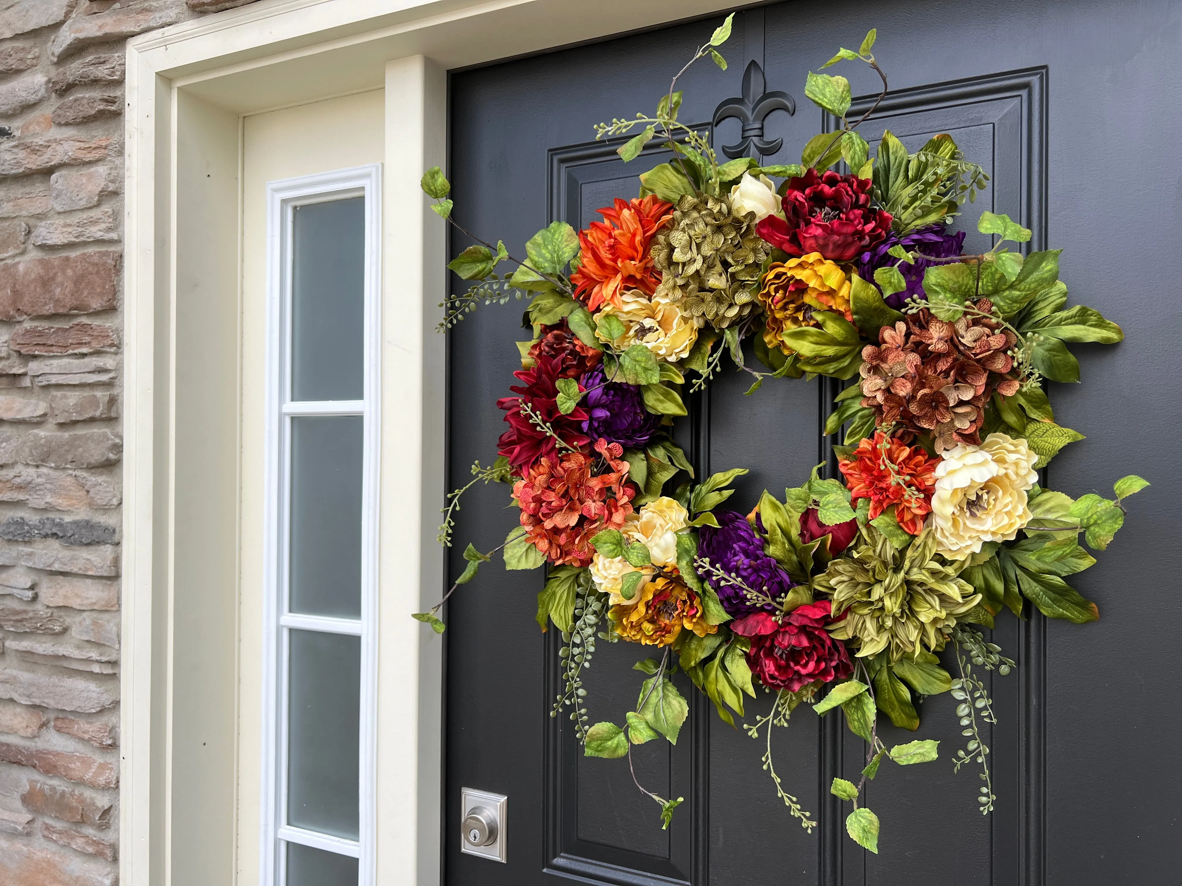 Autumnal Sunset Wreath