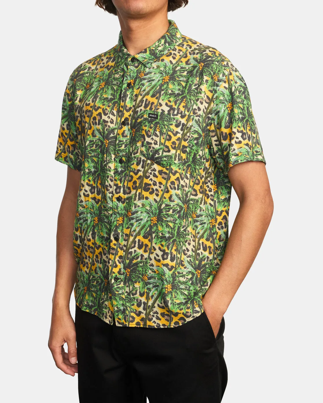 Badsville Short Sleeve Shirt - Jungle Green