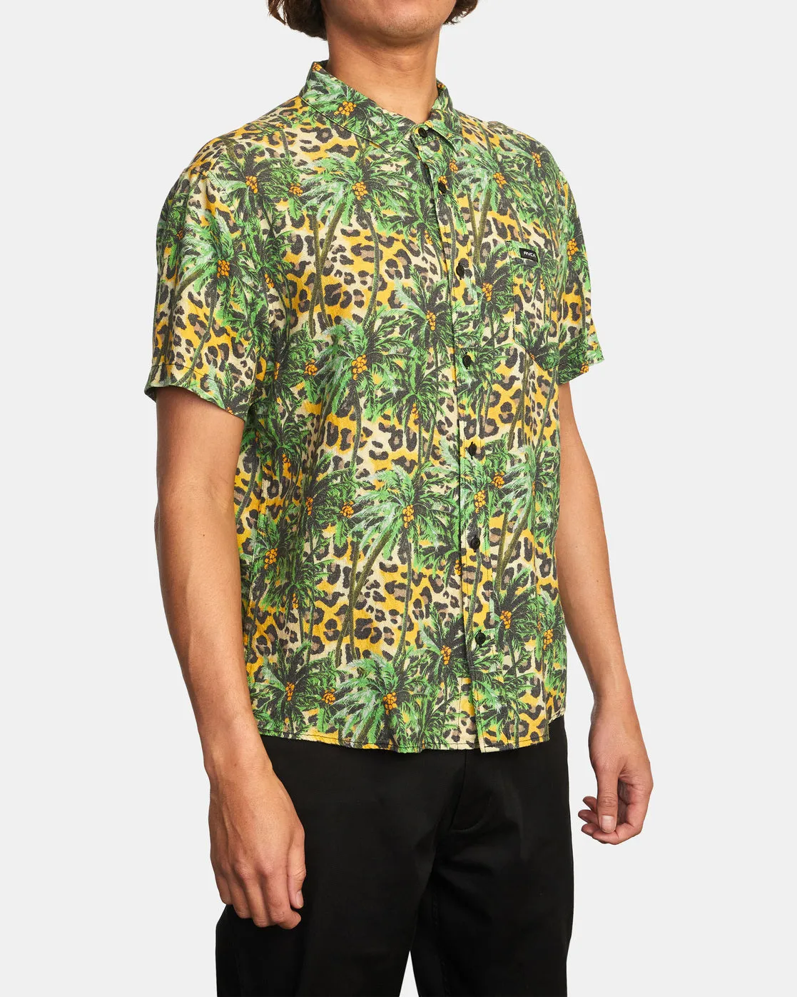 Badsville Short Sleeve Shirt - Jungle Green