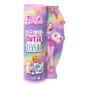 Barbie Cutie Reveal Cozy Cute Tees Series Teddy Bear Doll