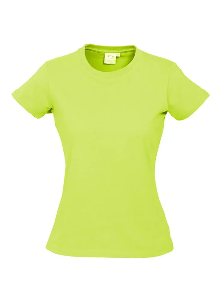 Biz Collection Womens Ice Short Sleeve Tee 2nd  ( 10 Colour ) (T10022)