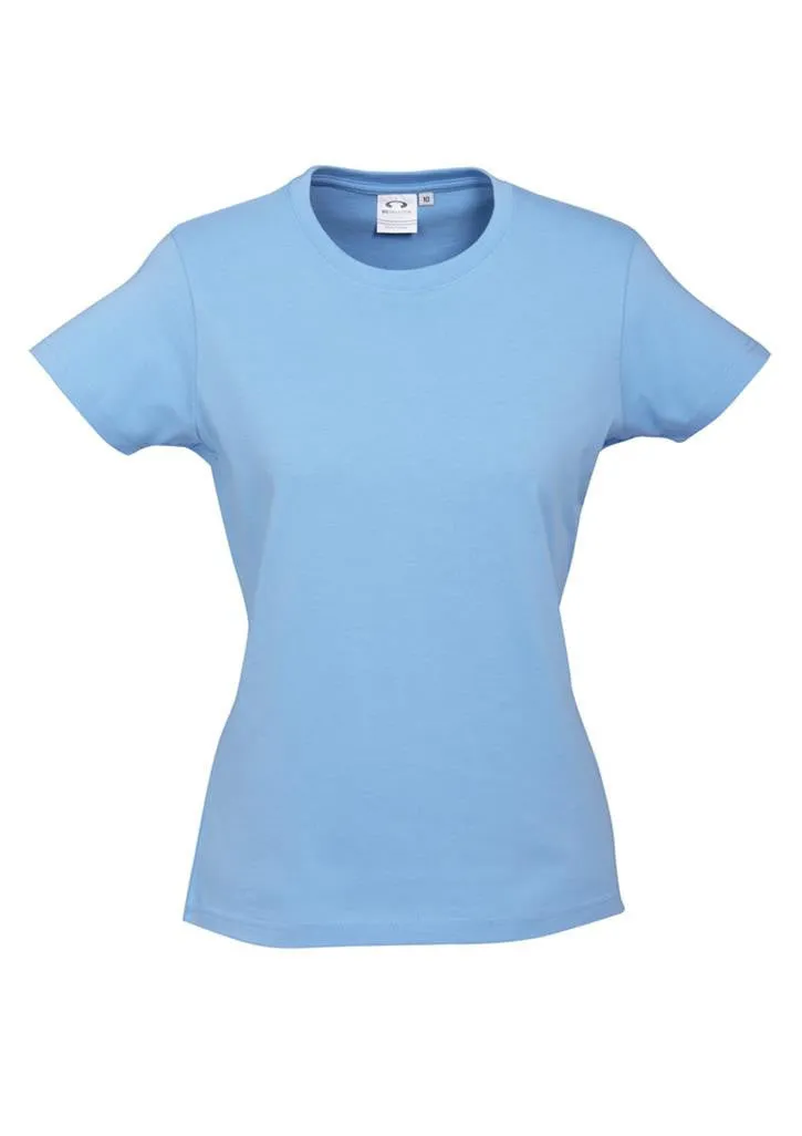 Biz Collection Womens Ice Short Sleeve Tee 2nd ( 10 Colour ) (T10022)