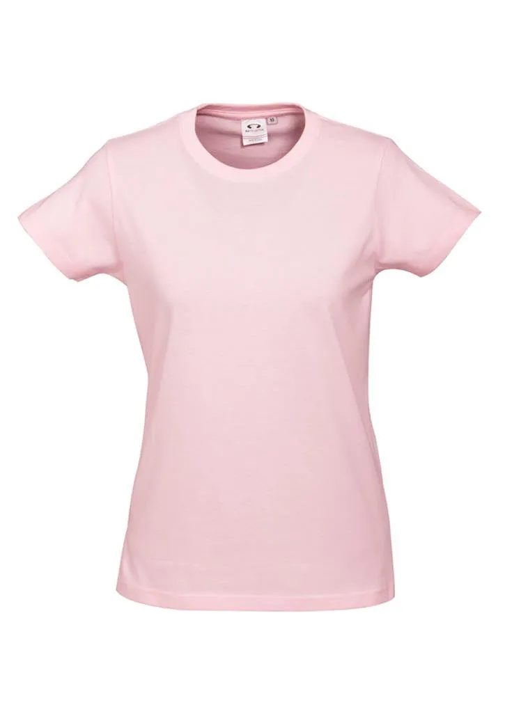 Biz Collection Womens Ice Short Sleeve Tee 2nd ( 10 Colour ) (T10022)