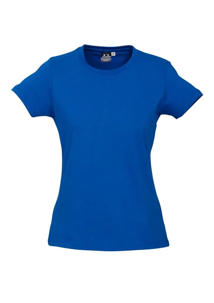 Biz Collection Womens Ice Short Sleeve Tee 3rd  (3 Colour) (T10022)