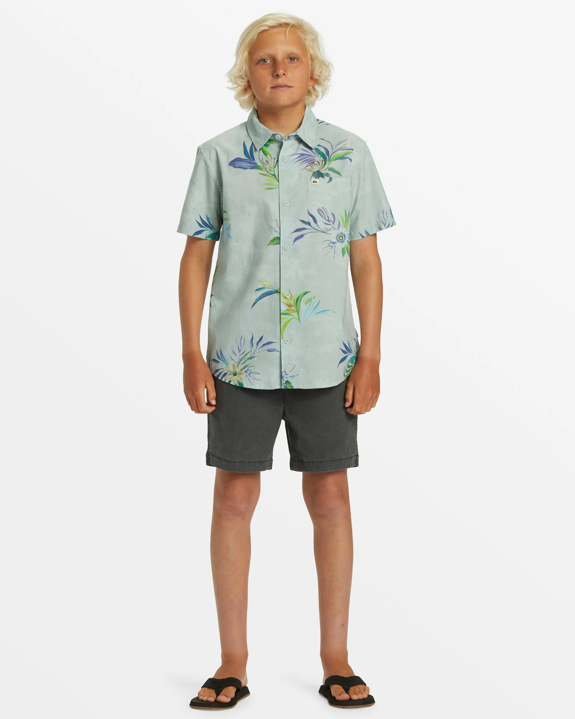 Boys 8-16 Apero Tropic Fever Short Sleeve Shirt