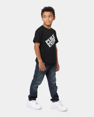 Bravado Kid's Public Enemy Target T-Shirt Black