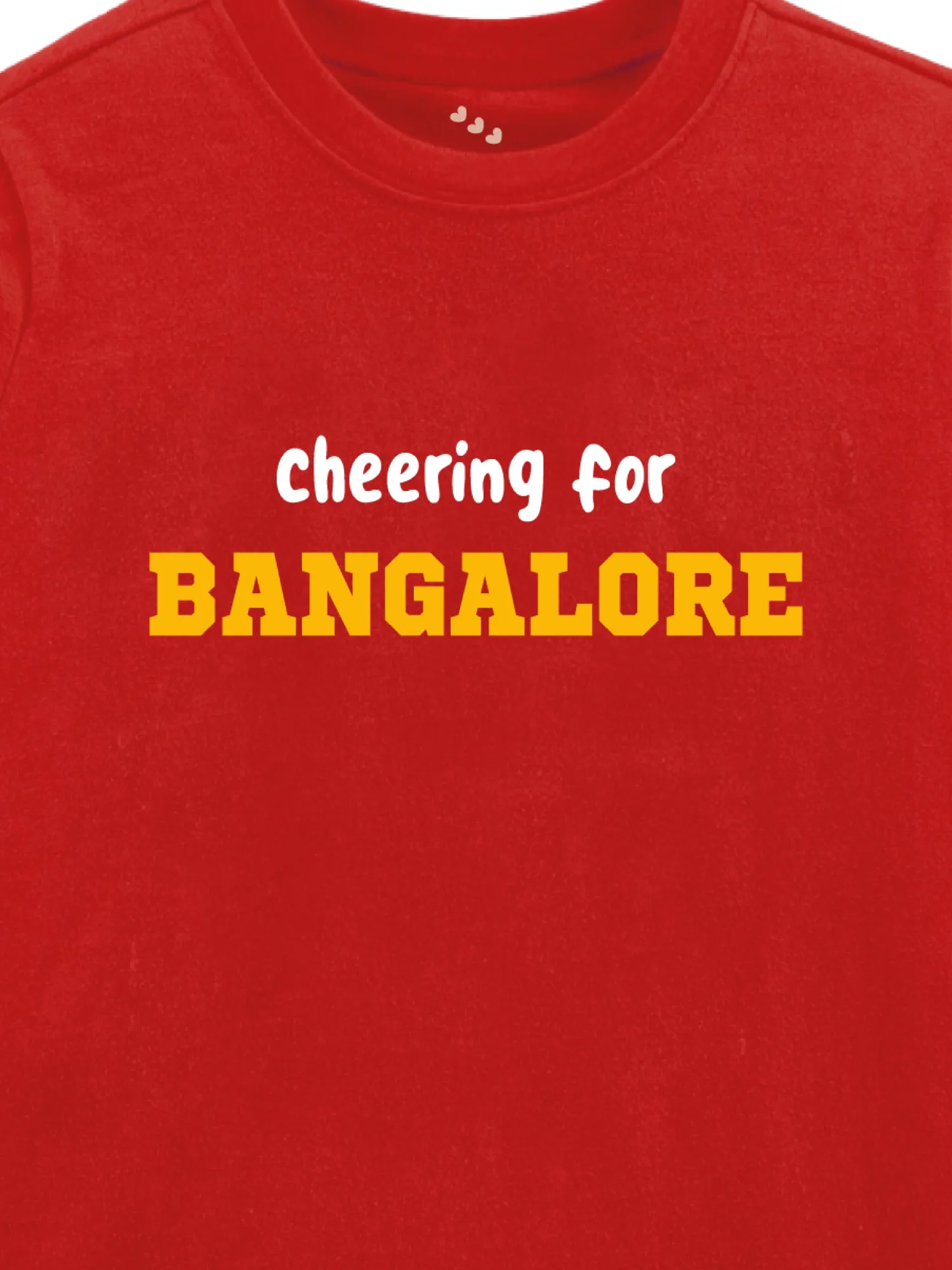 Cheering For Bangalore - Tee