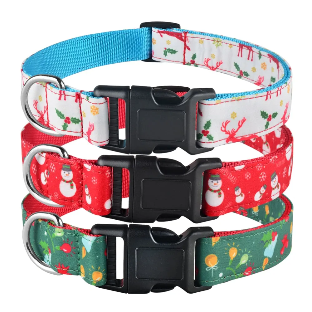 Christmas Dog Collar