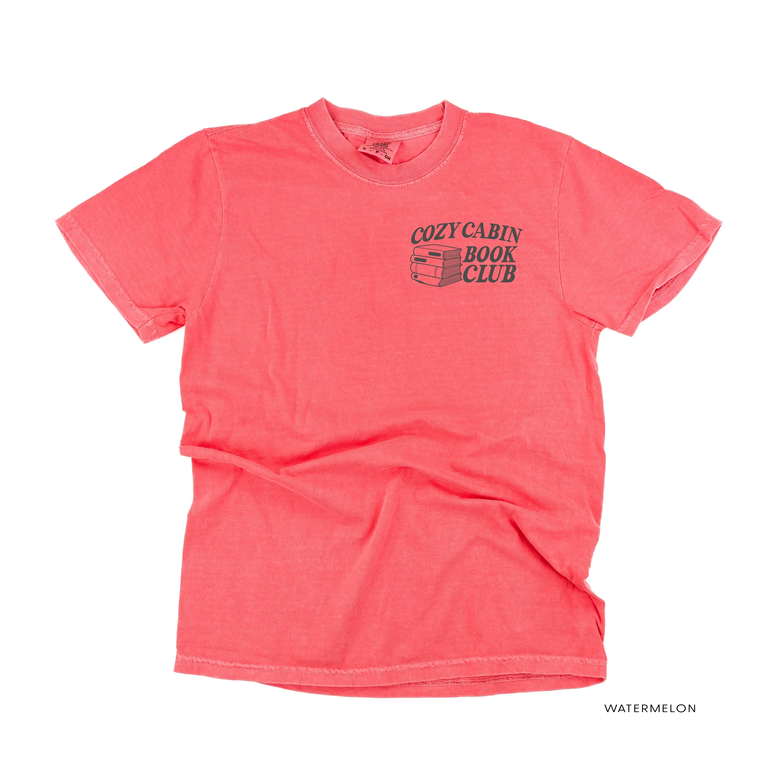 Cozy Cabin Book Club (pf&b)- Comfort Colors Tee