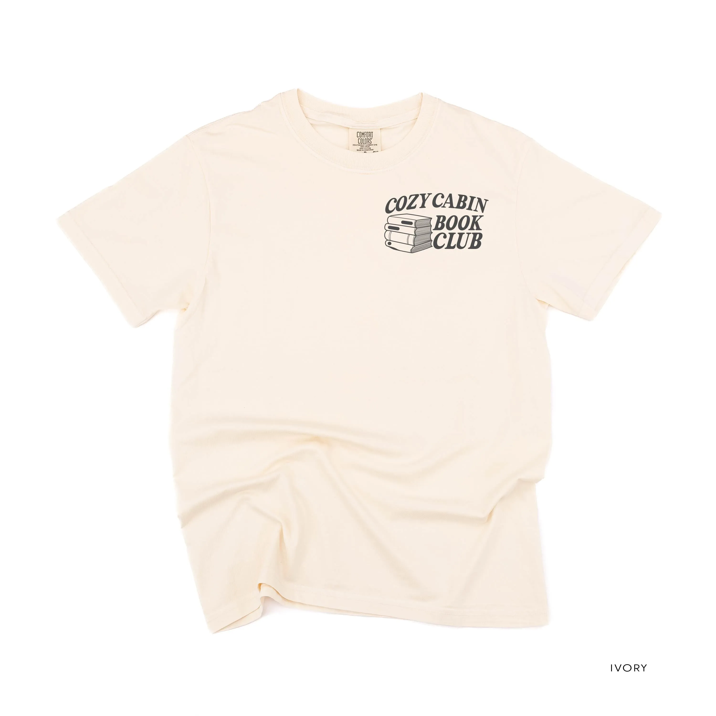 Cozy Cabin Book Club (pf&b)- Comfort Colors Tee