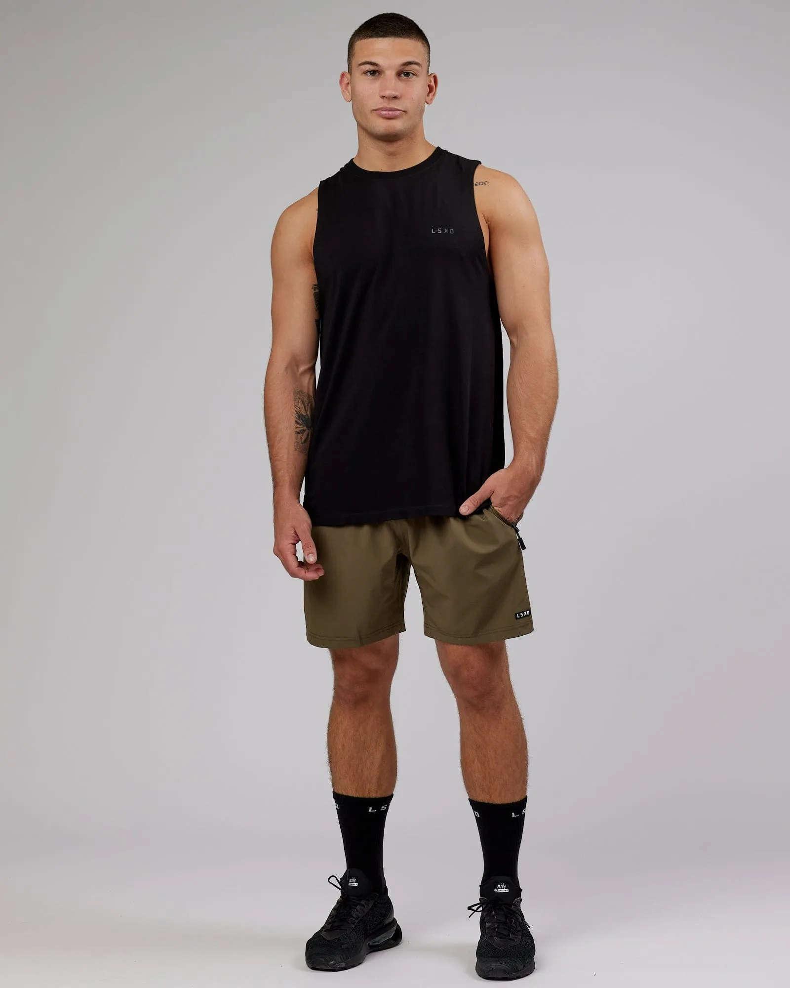 Deluxe PimaFLX Tank - Black