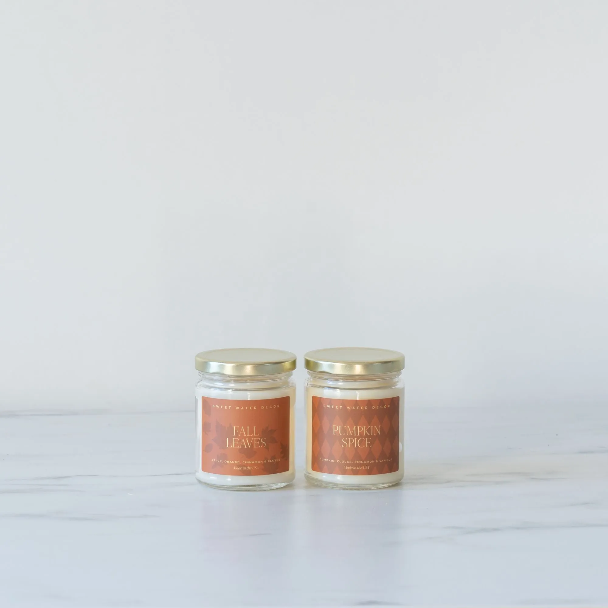 Fall Leaves Soy Candle