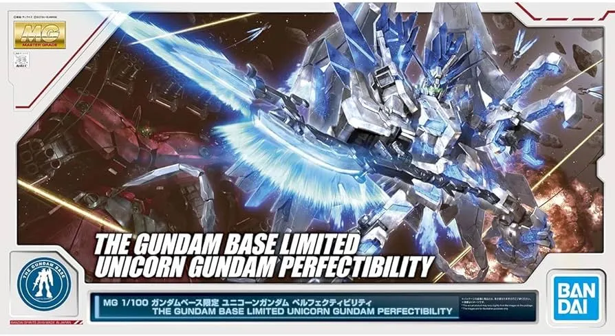 Gundam 1/100 MG Unicorn Gundam Perfectibility The Gundam Base Limited Model Kit Exclusive