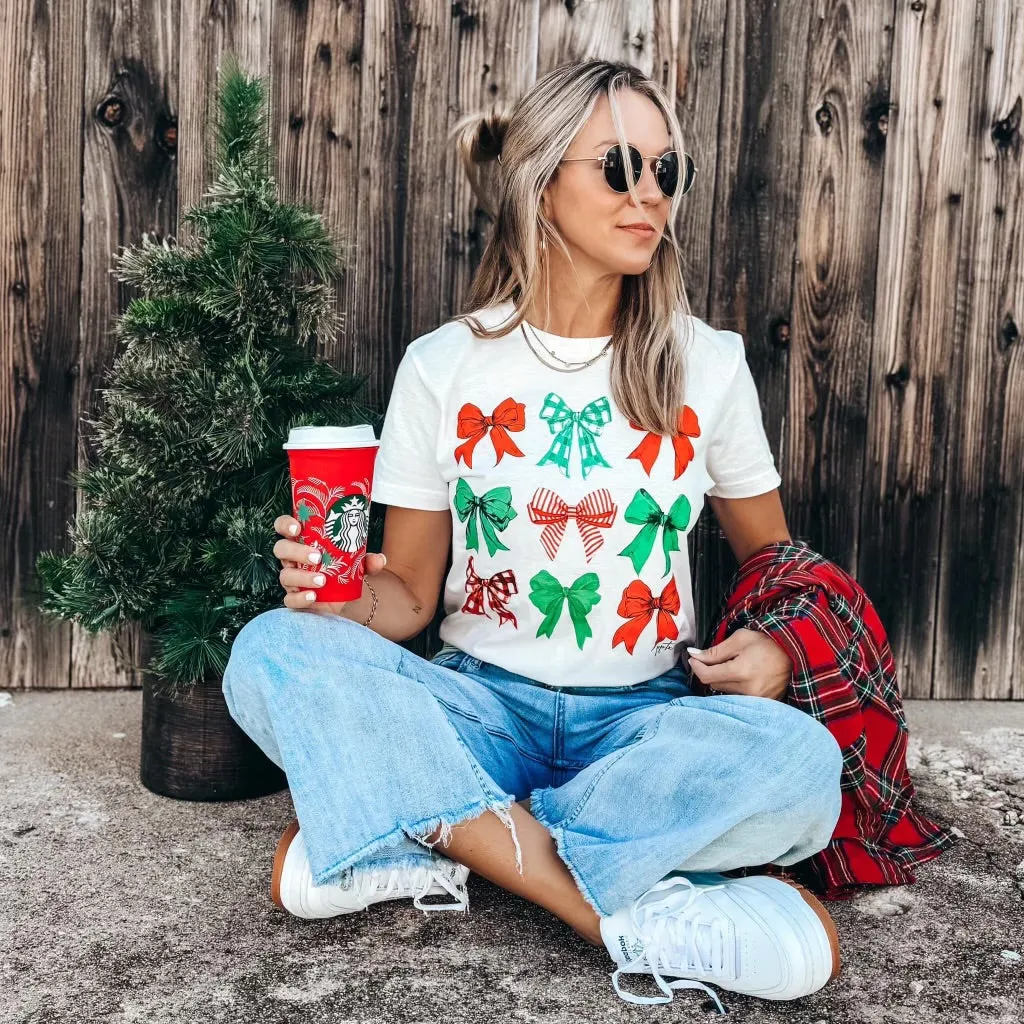 Holiday Bow Tee