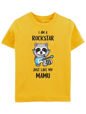 I am a Rockstar Just Like My Mamu - Tee