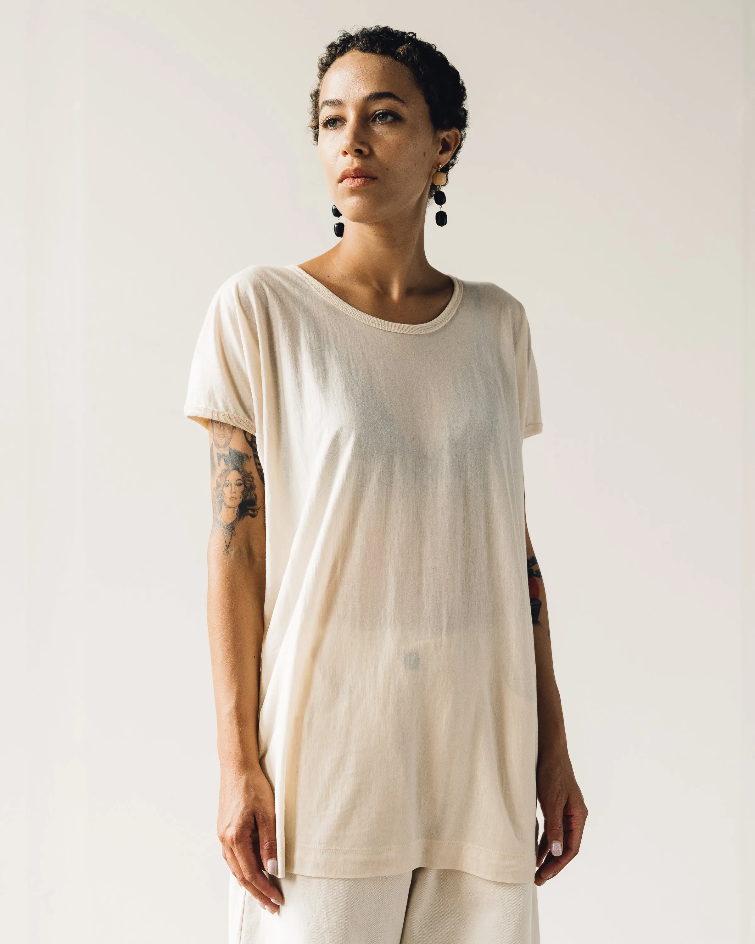 Jan-Jan Van Essche Tee #55, Natural Organic Cotton