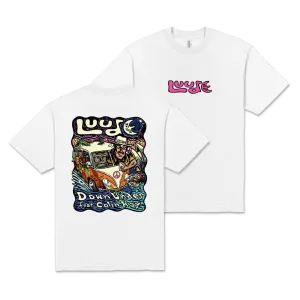 LUUDE / Down Under /  Glow In The Dark / White T-Shirt