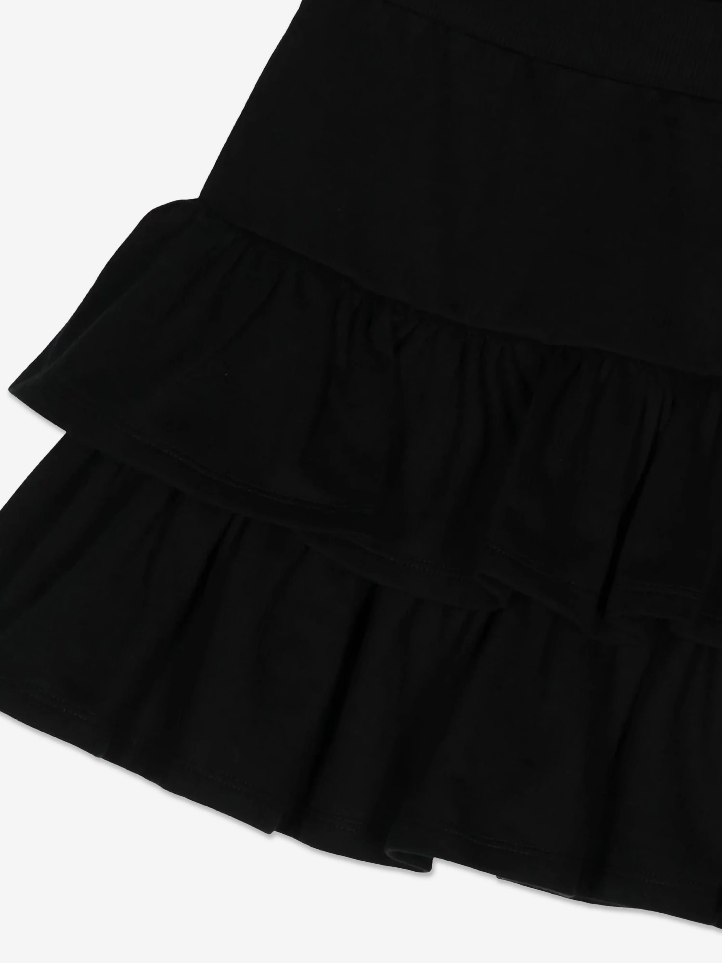 Moschino Girls Ruffle Skirt in Black