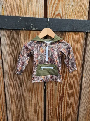 Mossy Oak Inspired Half Zip