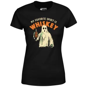 My Favorite Spirit is Whiskey - Women's T-Shirt