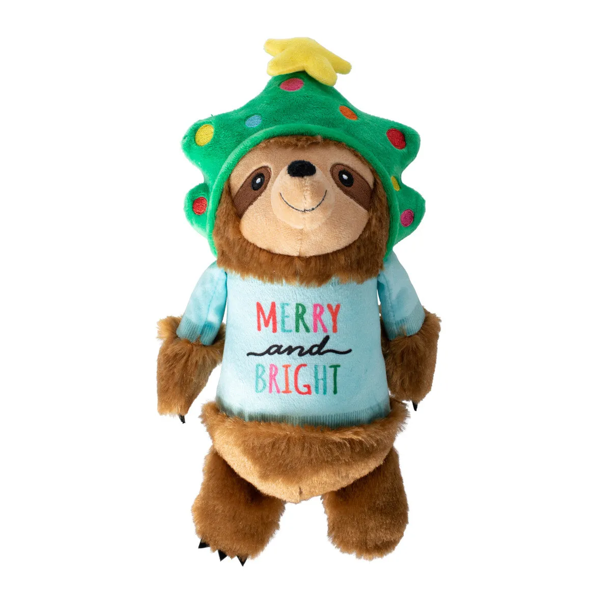 PetShop by Fringe Studio Turn on the Fun Plush Holiday Dog Toy