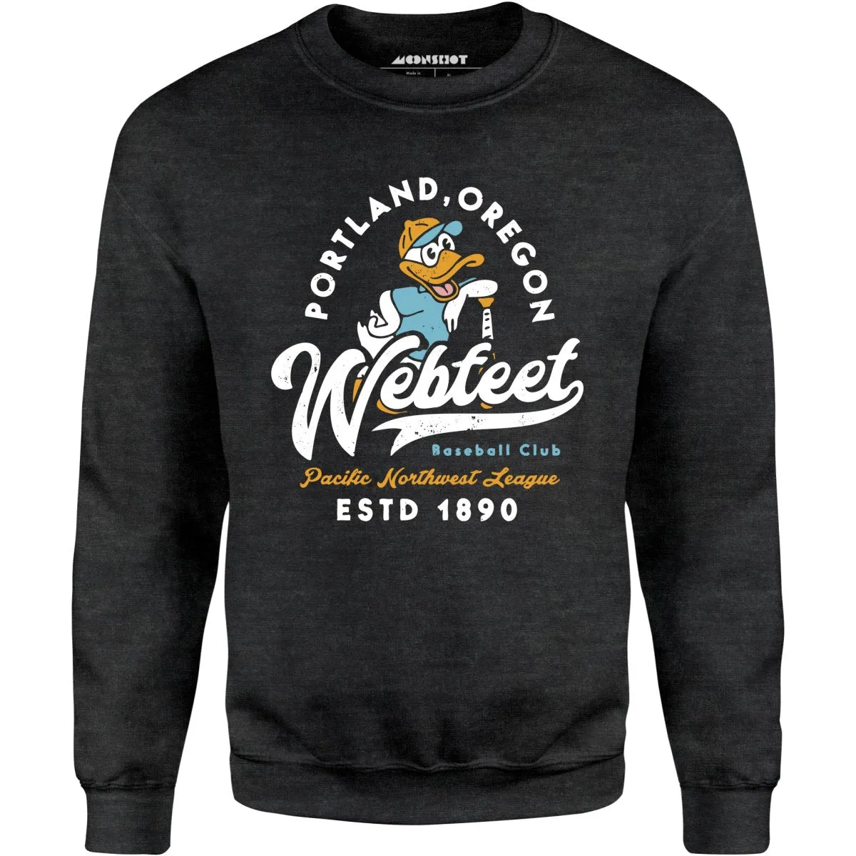 Portland Webfeet - Oregon - Vintage Defunct Baseball Teams - Unisex Sweatshirt