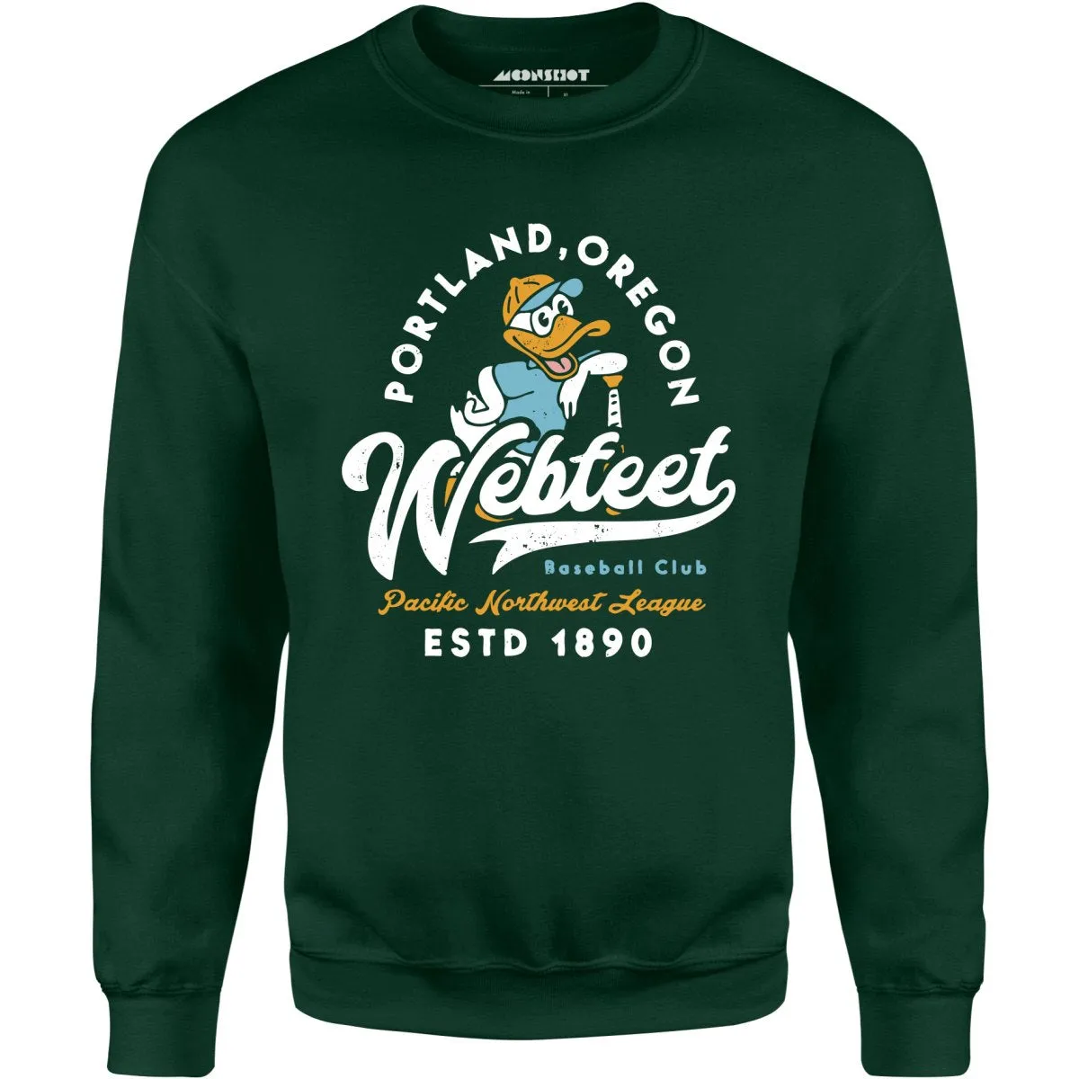 Portland Webfeet - Oregon - Vintage Defunct Baseball Teams - Unisex Sweatshirt