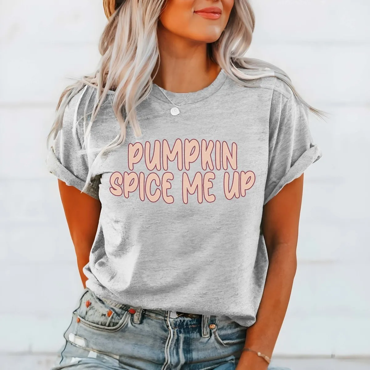 Pumpkin Spice Me Up Wholesale Bella Graphic Tee - Fast Shipping