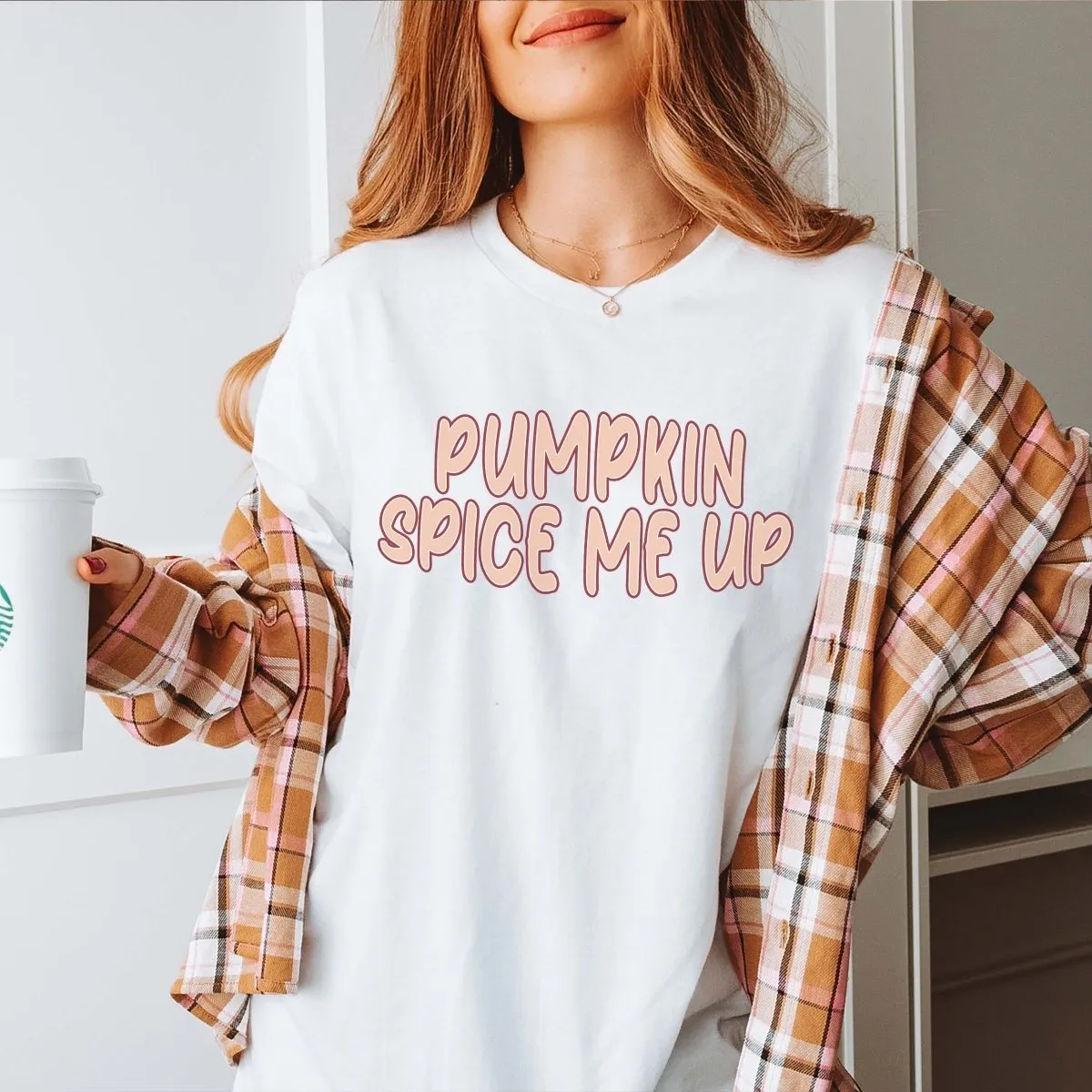 Pumpkin Spice Me Up Wholesale Bella Graphic Tee - Fast Shipping