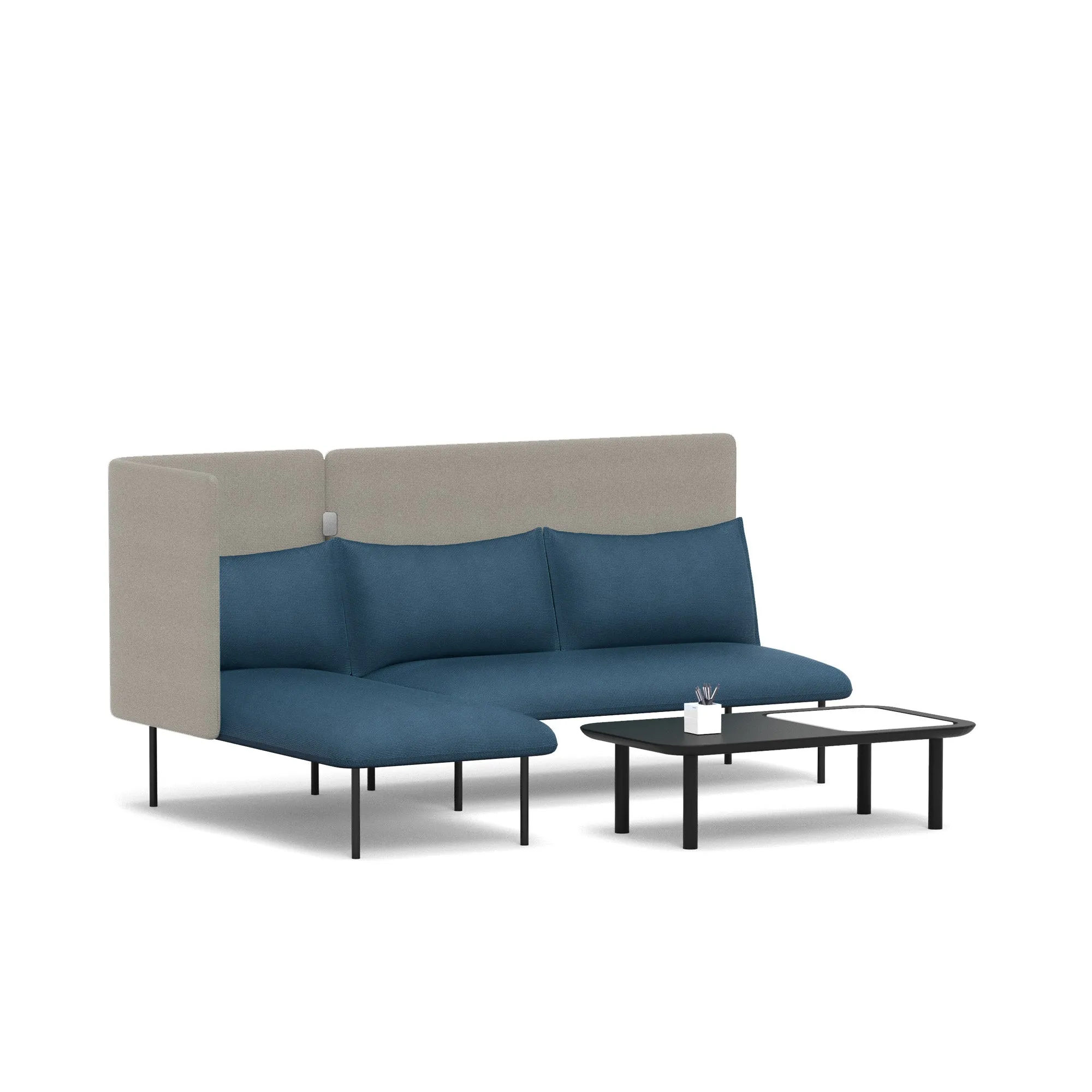 QT Adaptable Lounge Sofa   Left Chaise