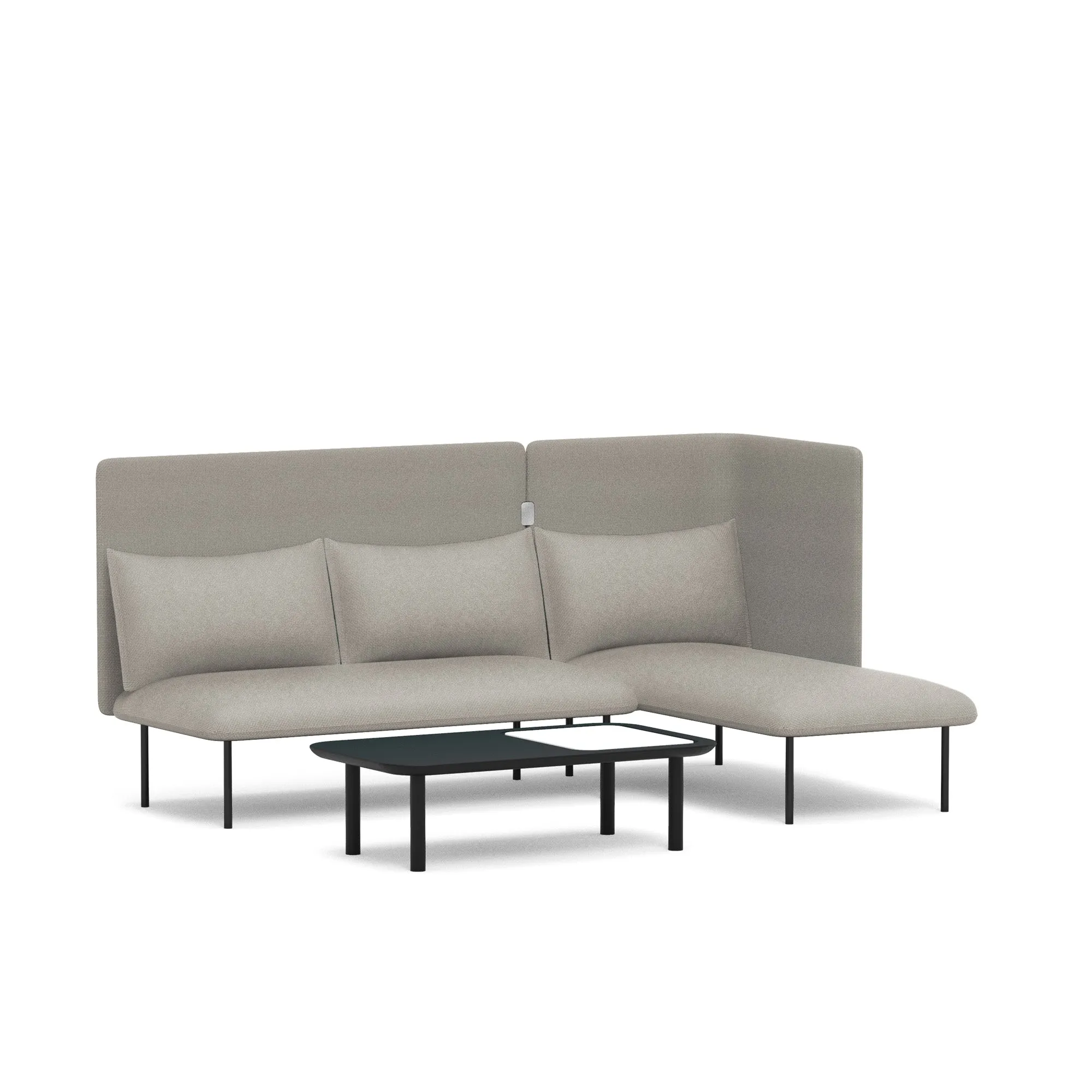 QT Adaptable Lounge Sofa   Right Chaise