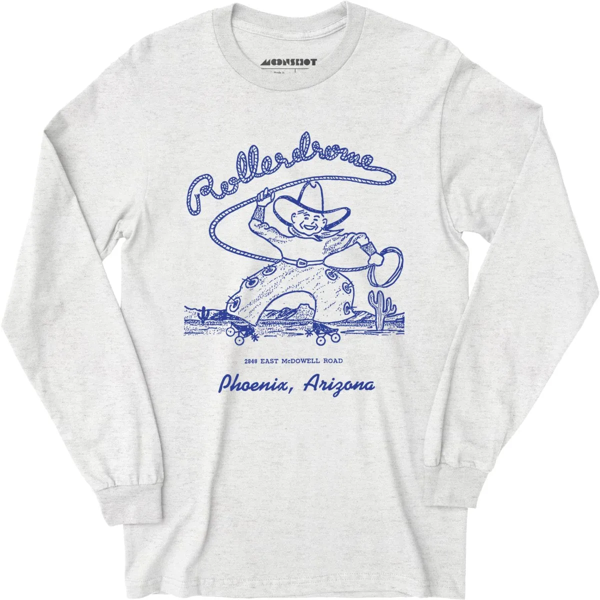 Rollerdrome - Phoenix, AZ - Vintage Roller Rink - Long Sleeve T-Shirt