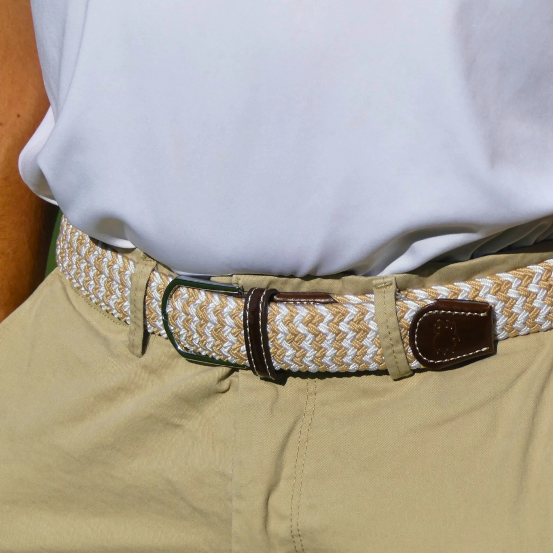 Roostas - The Seaside Woven Elastic Stretch Belt