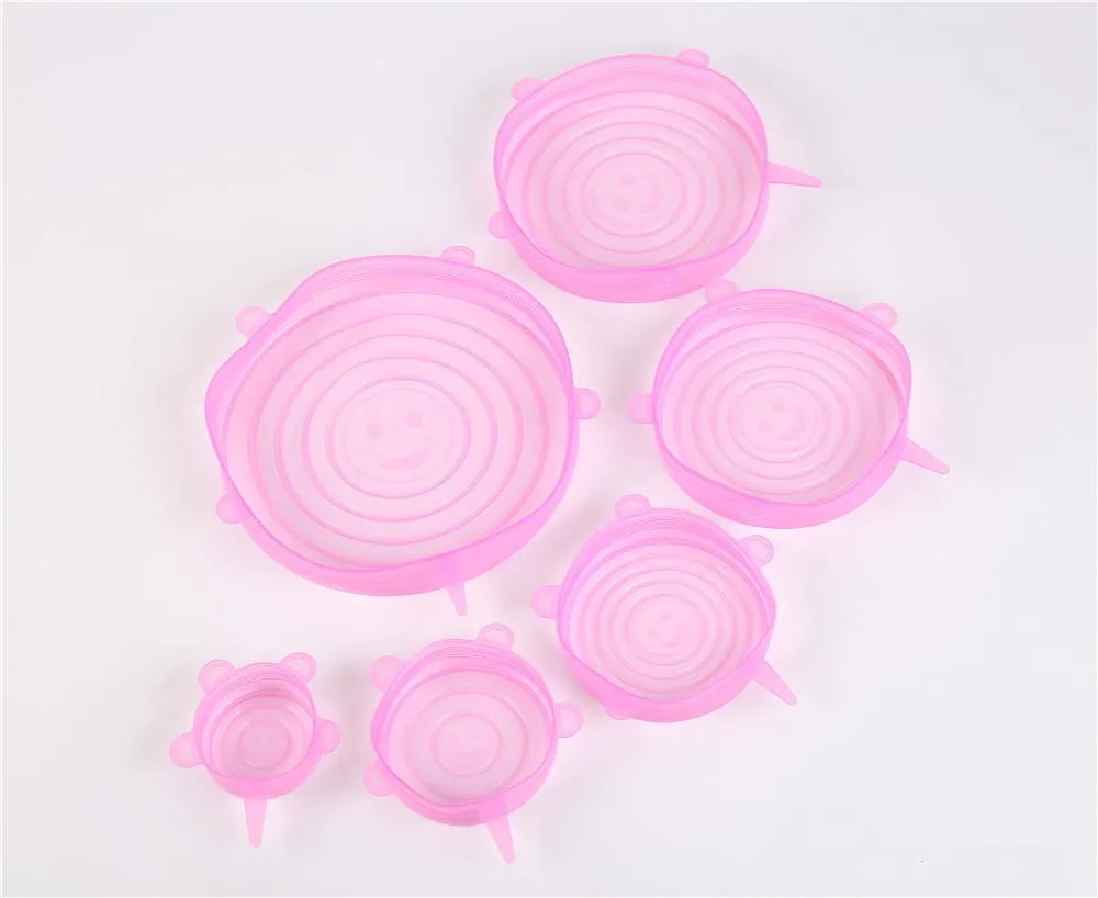 Silicone Stretch Storage Lids