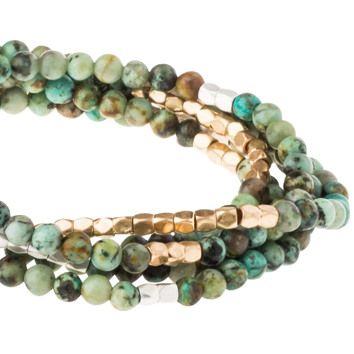 Stone Wrap - African Turquoise - Stone of Transformation