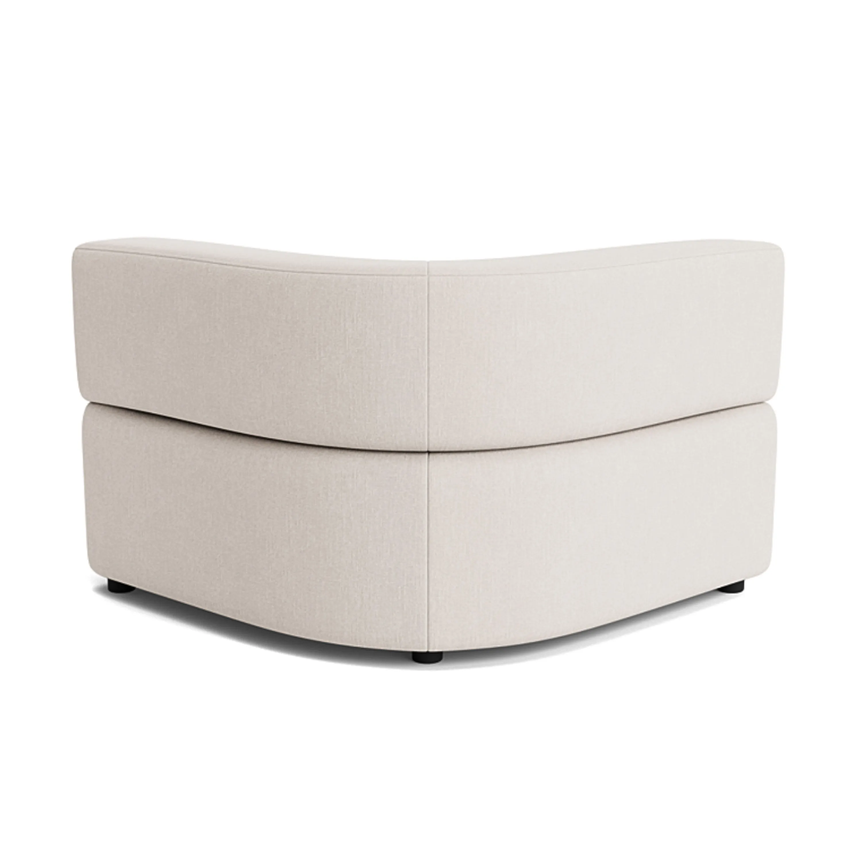 Stretch Corner Module - Silex Off White