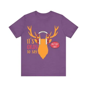 Summer Camp Ho Ho Ho Reindeer T Shirt