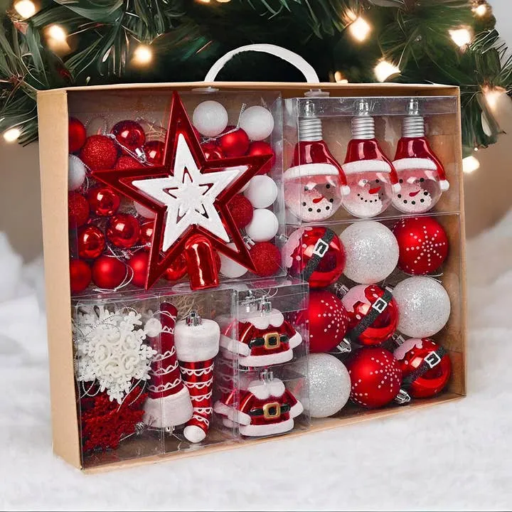 Super Santa Christmas Ornament Mega Bundle Set