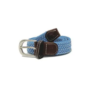 The Lil' Newport Kid's Herringbone Woven Stretch Belt