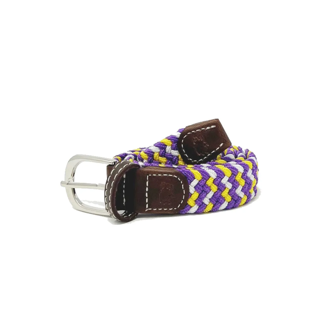 The Lil' Nola Kid's Tri-Color Woven Stretch Belt