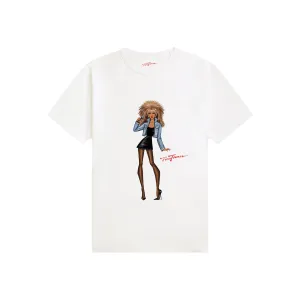 Tina Turner x Hayden Williams 'Barbie' White T-Shirt